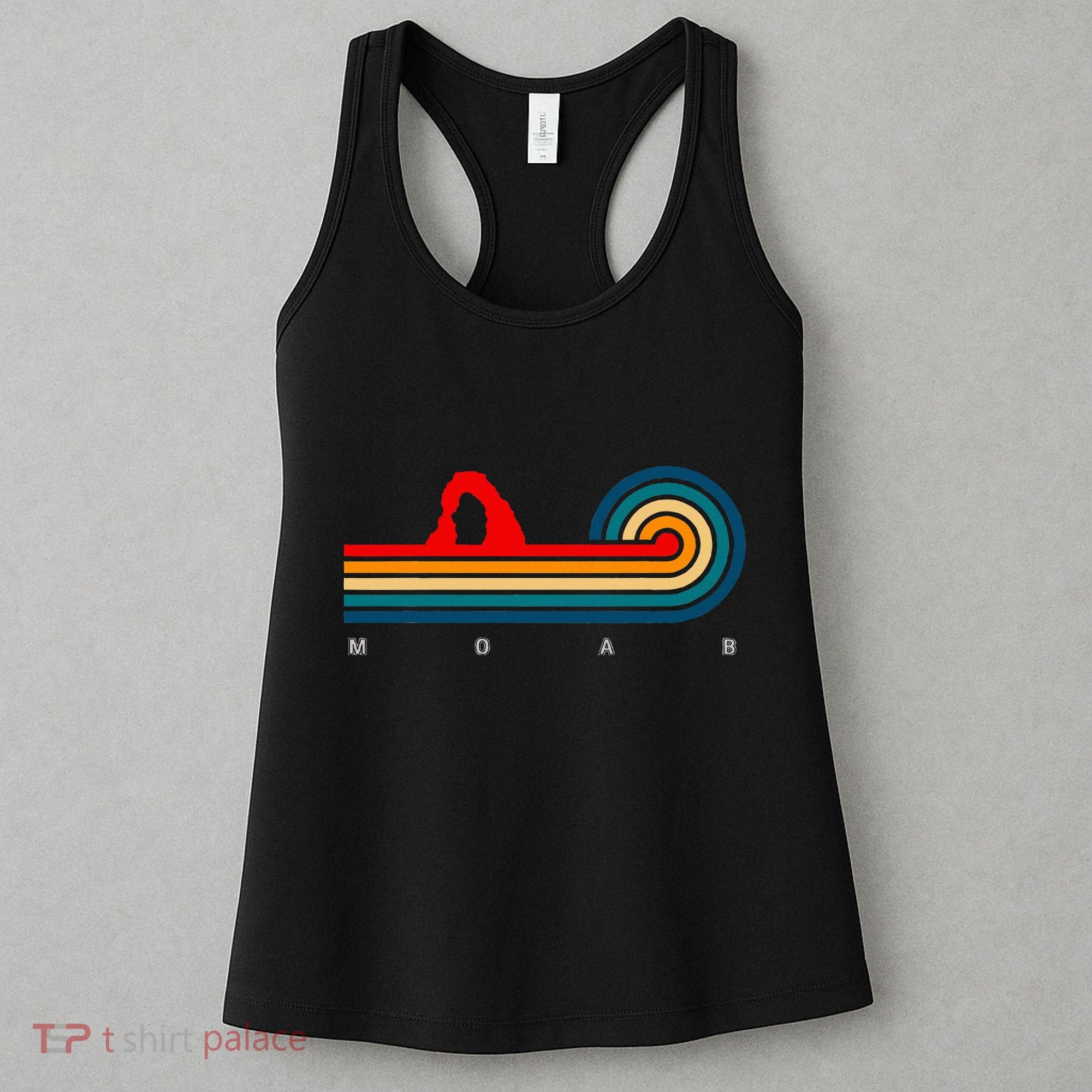 Retro Moab Utah Women's Tank Top