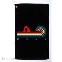 Retro Moab Utah Golf Towel thumb 0