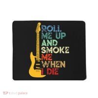 Roll Me Up And Smoke Me When I Die Guitar Mousepad thumb 0