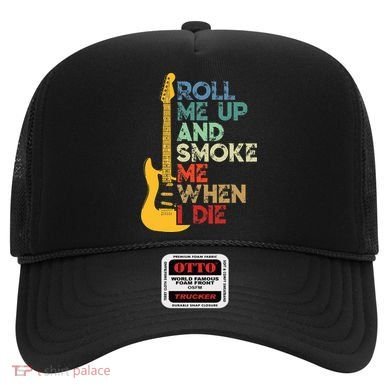 Roll Me Up And Smoke Me When I Die Guitar Hat