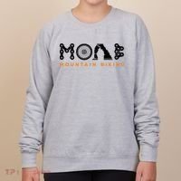 Retro Moab Utah Souvenir Mountain Biking Mtb Trail Riding Women's Sweatshirt thumb 0