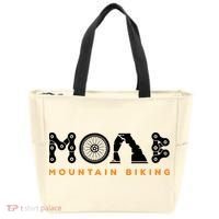 Retro Moab Utah Souvenir Mountain Biking Mtb Trail Riding Tote Bag thumb 0