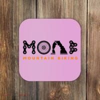 Retro Moab Utah Souvenir Mountain Biking Mtb Trail Riding Coaster thumb 0