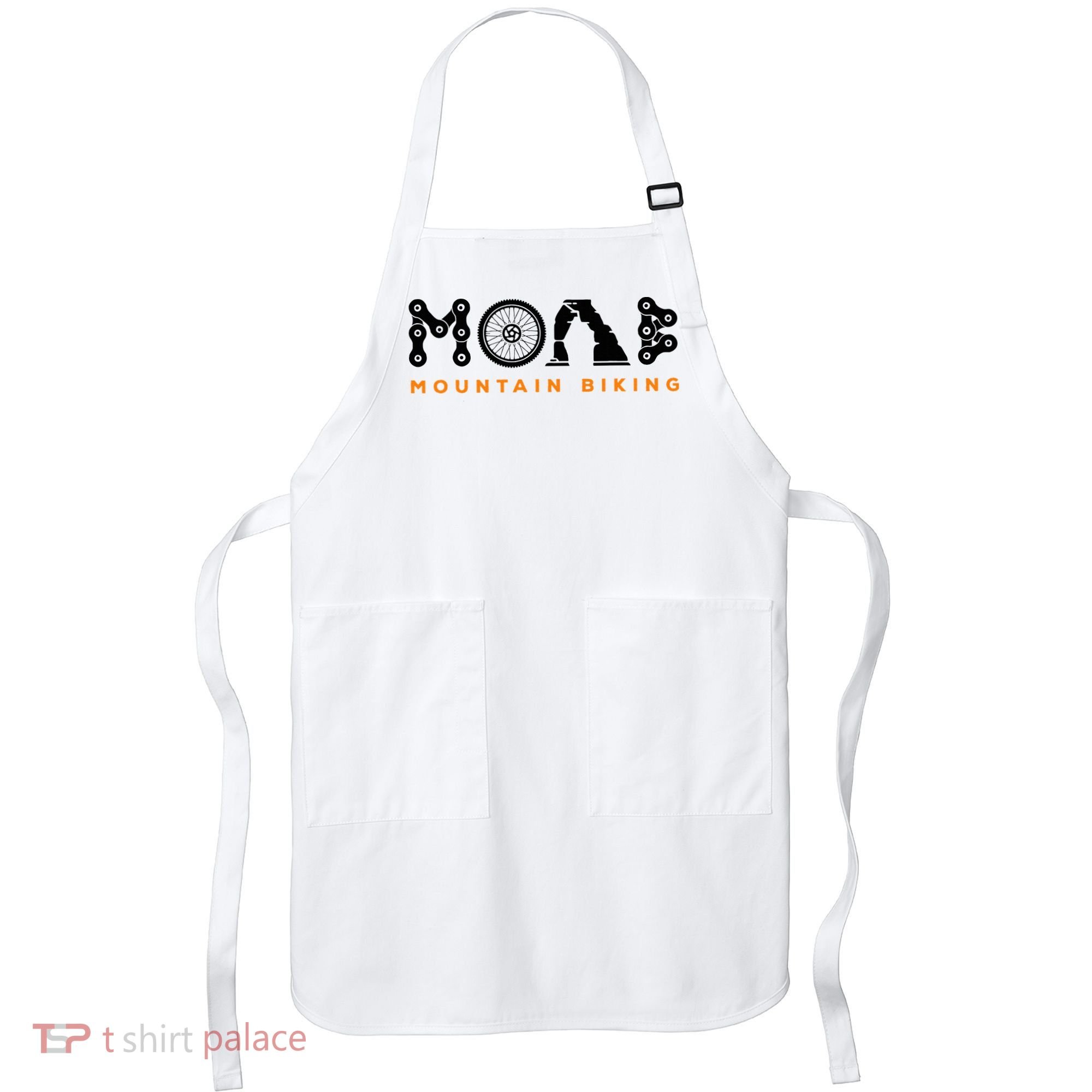 Retro Moab Utah Souvenir Mountain Biking Mtb Trail Riding Apron