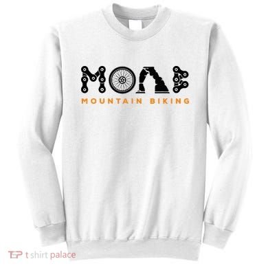 Retro Moab Utah Souvenir Mountain Biking Mtb Trail Riding Sweatshirt