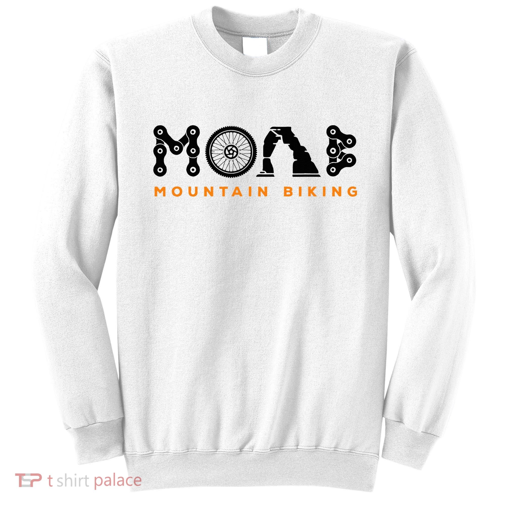 Retro Moab Utah Souvenir Mountain Biking Mtb Trail Riding Sweatshirt