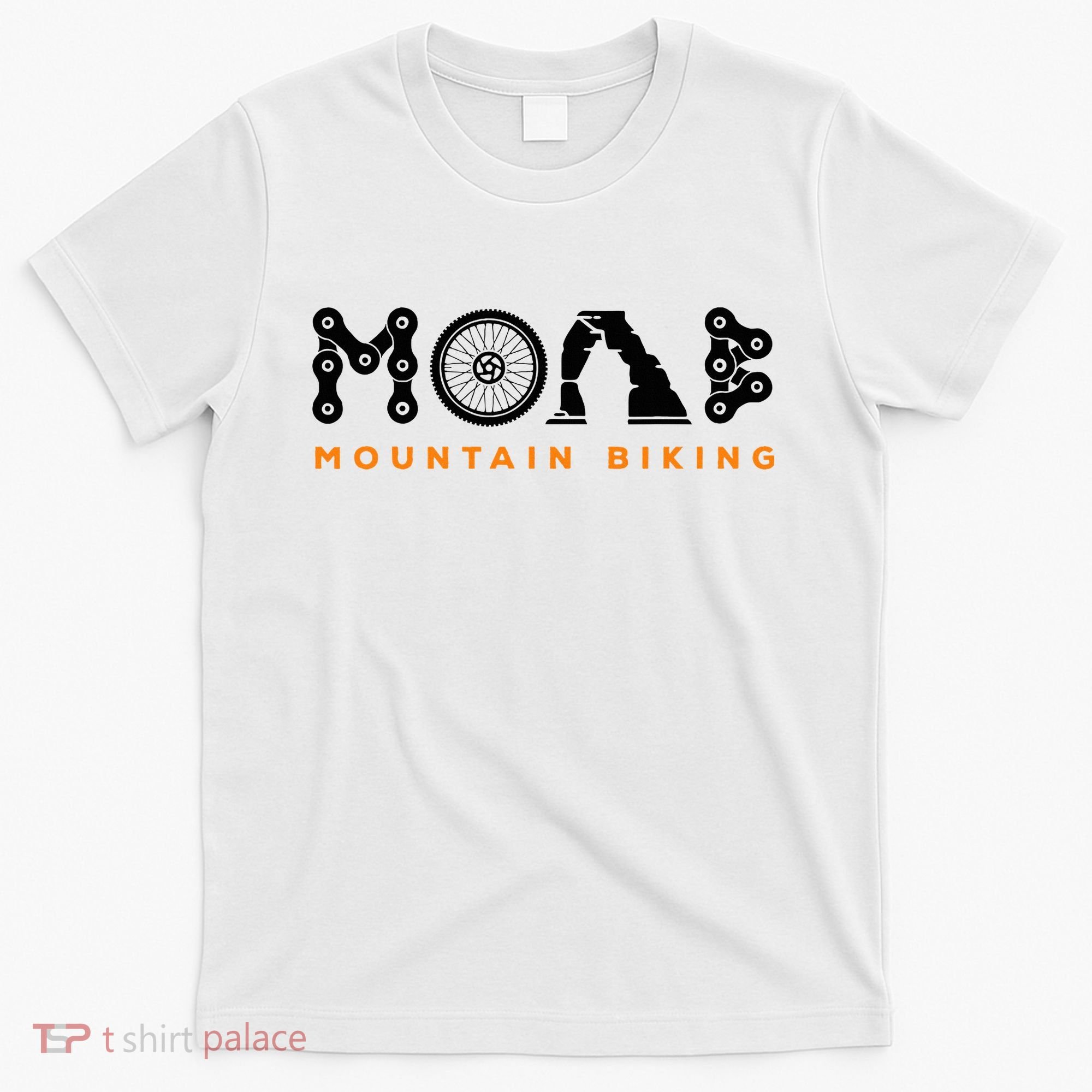 Retro Moab Utah Souvenir Mountain Biking Mtb Trail Riding T-Shirt