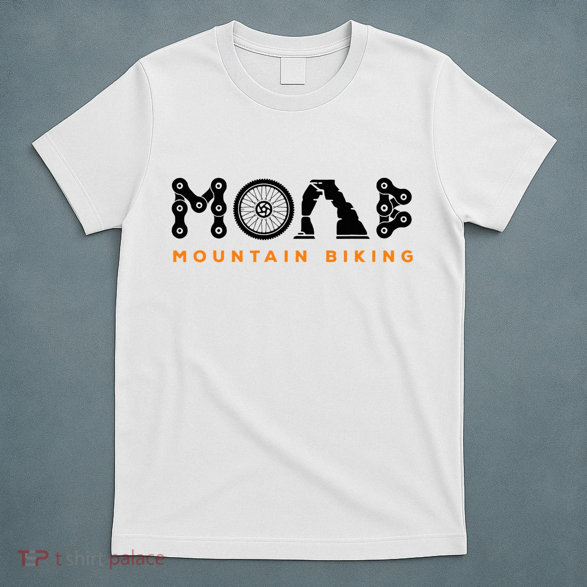 Retro Moab Utah Souvenir Mountain Biking Mtb Trail Riding T-Shirt