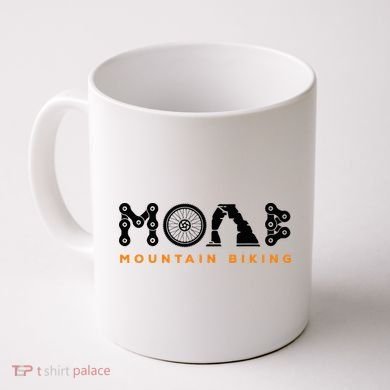 Retro Moab Utah Souvenir Mountain Biking Mtb Trail Riding Coffee Mug