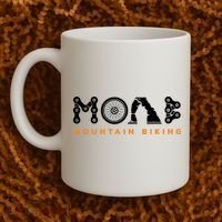 Retro Moab Utah Souvenir Mountain Biking Mtb Trail Riding Coffee Mug thumb 2