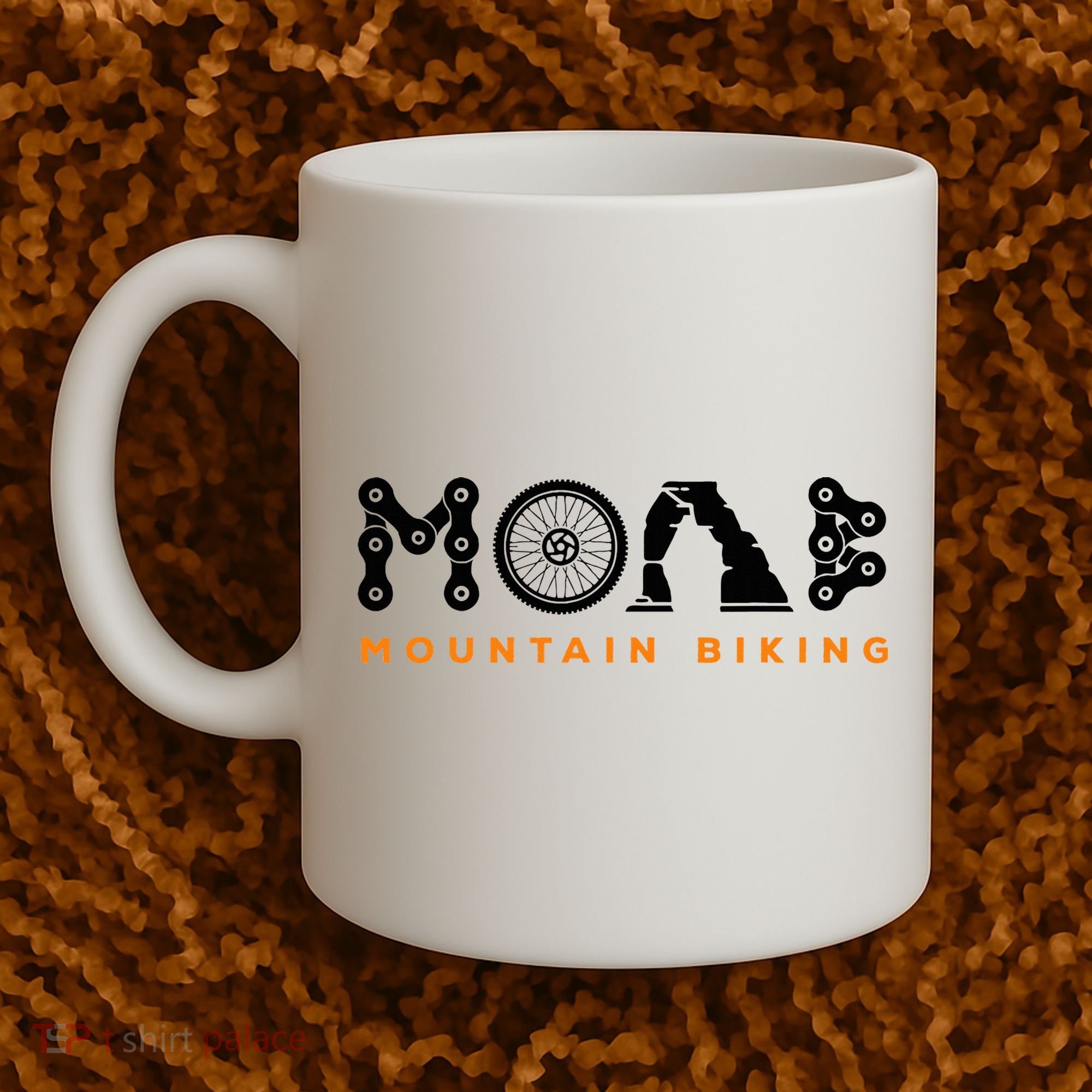 Retro Moab Utah Souvenir Mountain Biking Mtb Trail Riding Coffee Mug