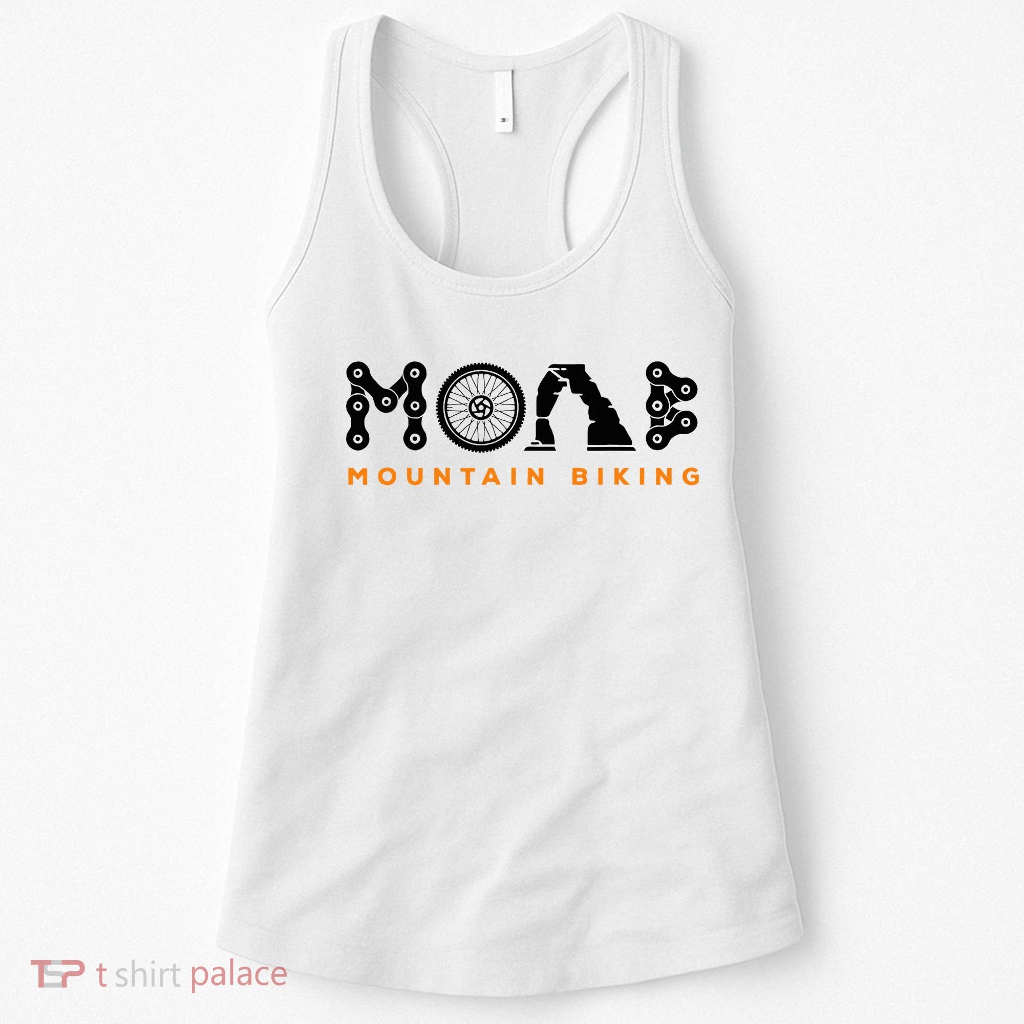 Retro Moab Utah Souvenir Mountain Biking Mtb Trail Riding Women's Tank Top