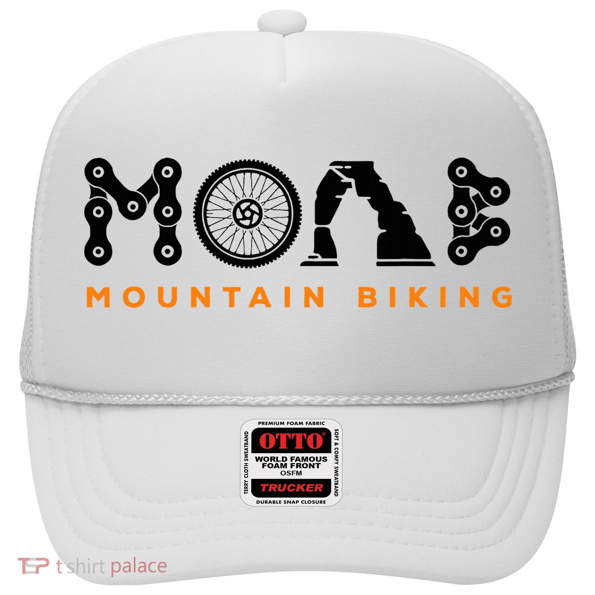 Retro Moab Utah Souvenir Mountain Biking Mtb Trail Riding Hat