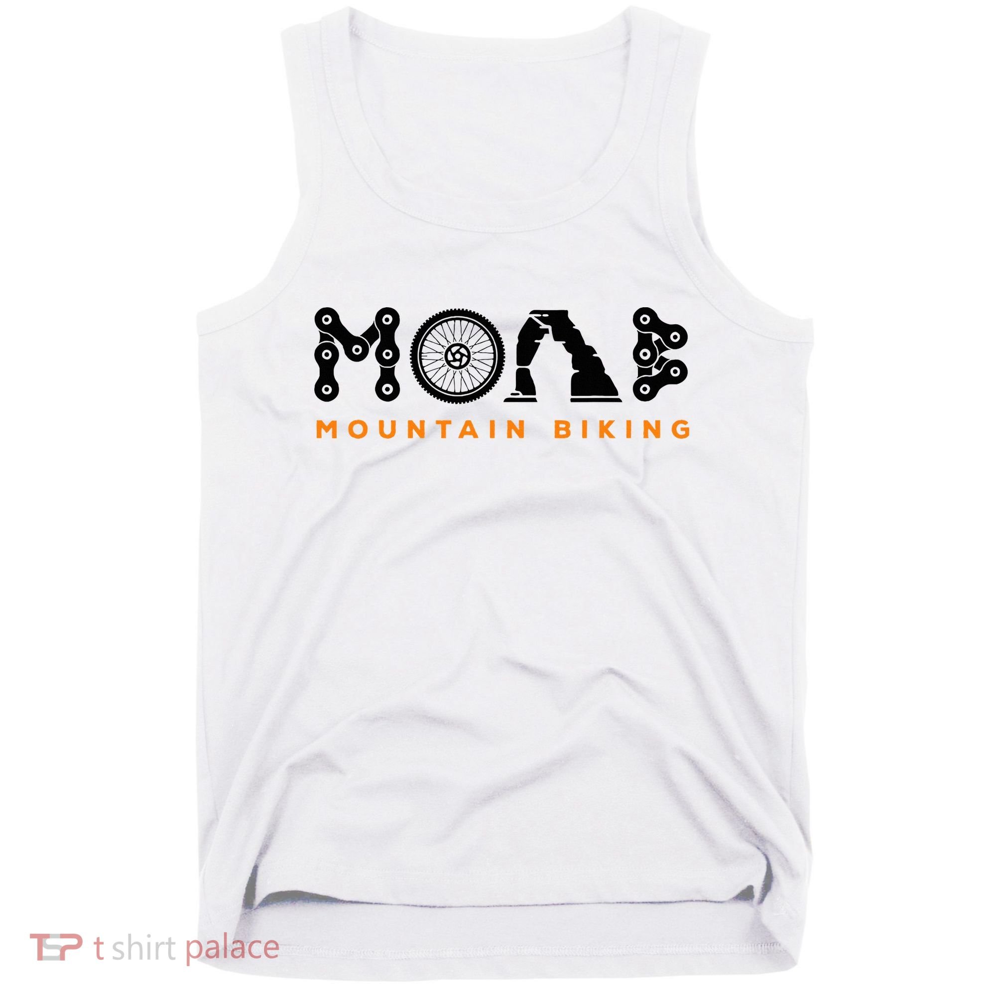 Retro Moab Utah Souvenir Mountain Biking Mtb Trail Riding Tank Top