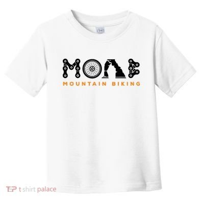 Retro Moab Utah Souvenir Mountain Biking Mtb Trail Riding Toddler T-Shirt