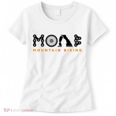 Retro Moab Utah Souvenir Mountain Biking Mtb Trail Riding Women's T-Shirt