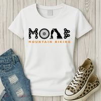 Retro Moab Utah Souvenir Mountain Biking Mtb Trail Riding Women's T-Shirt thumb 3