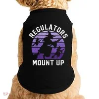 Regulators Mount Up Halloween Witch Doggie Tank thumb 0