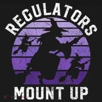 Regulators Mount Up Halloween Witch Doggie Tank thumb 4
