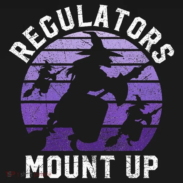 Regulators Mount Up Halloween Witch Doggie Tank