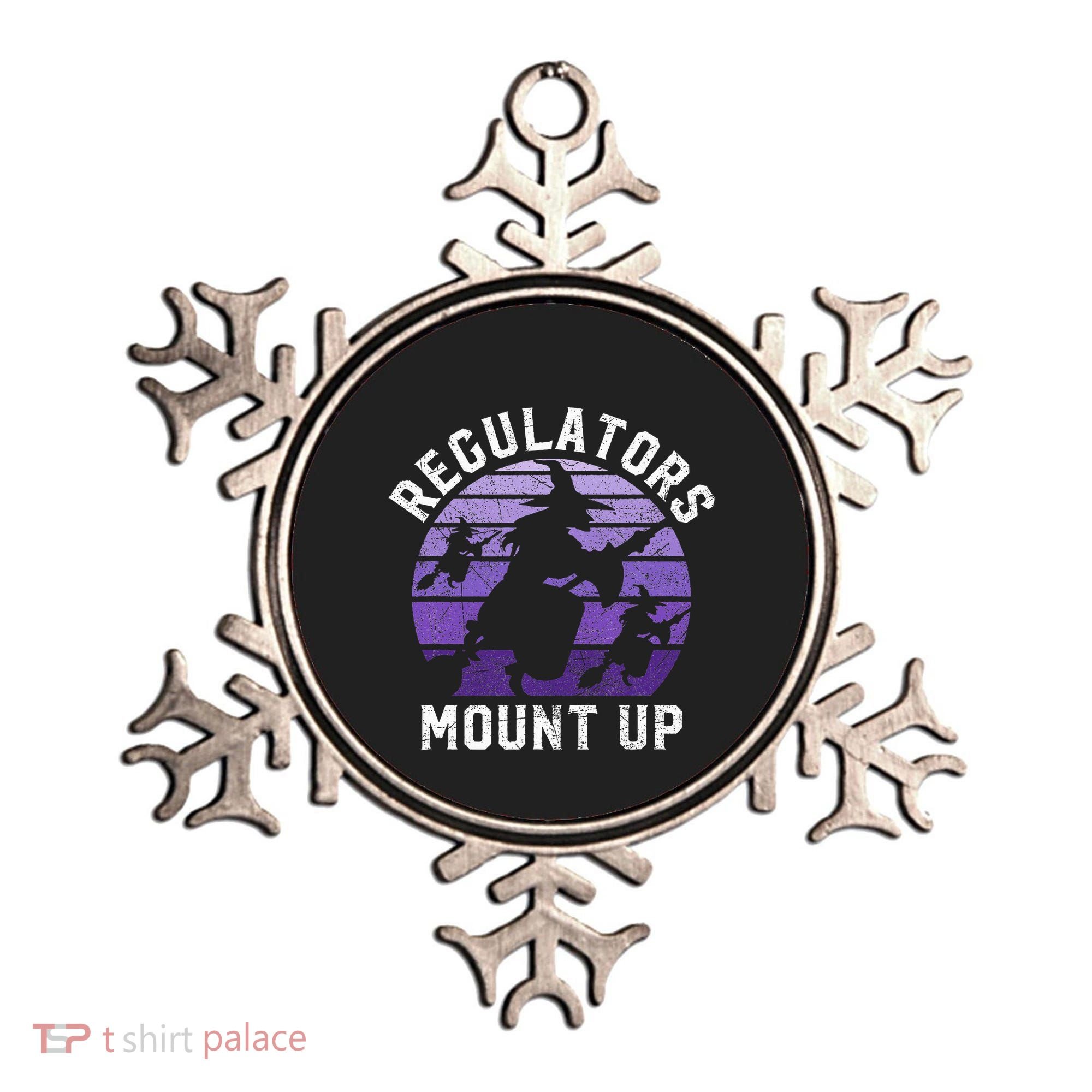Regulators Mount Up Halloween Witch Ornament