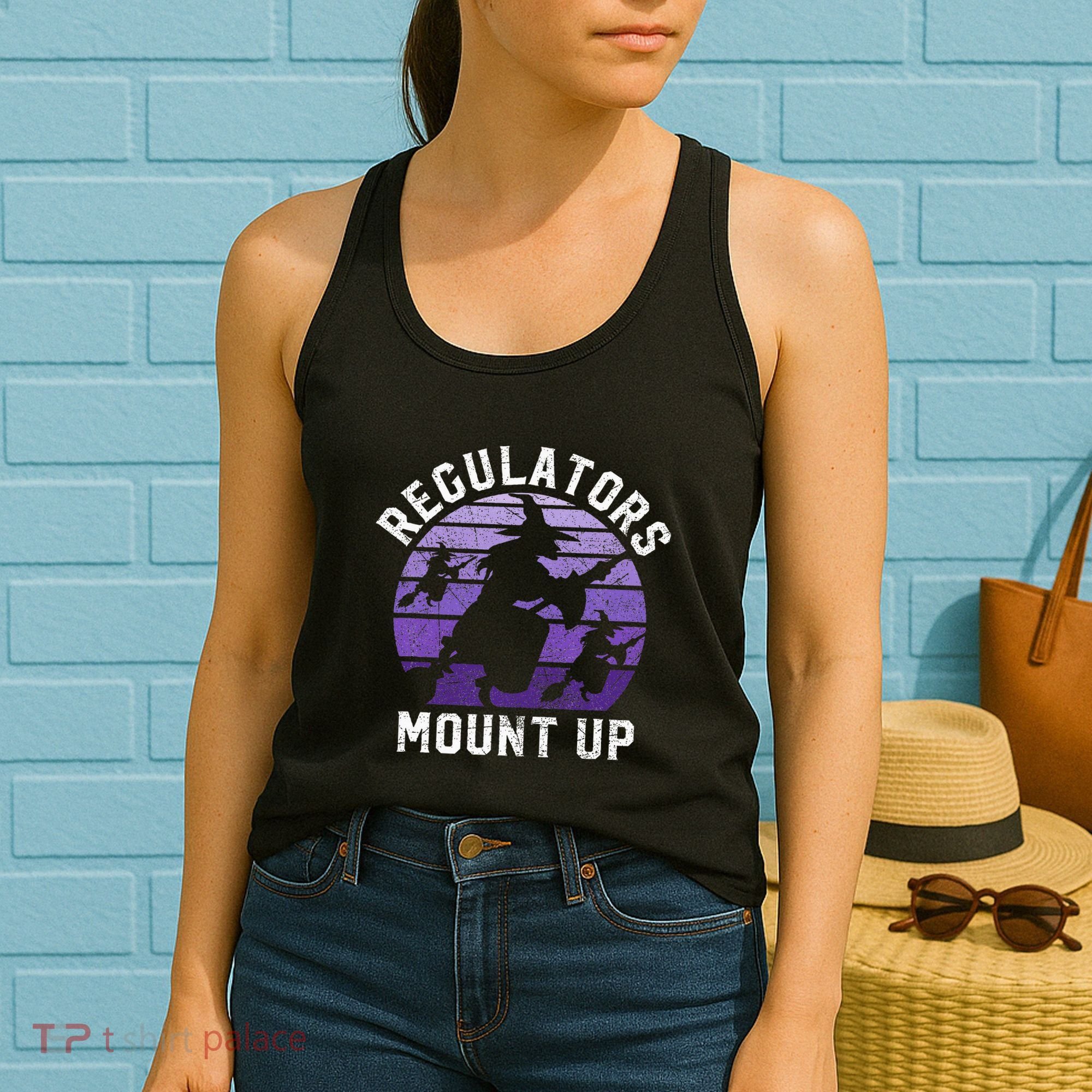Regulators Mount Up Halloween Witch Women's Tank Top