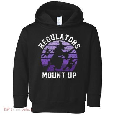 Regulators Mount Up Halloween Witch Toddler Hoodie