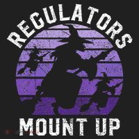 Regulators Mount Up Halloween Witch Golf Towel thumb 3