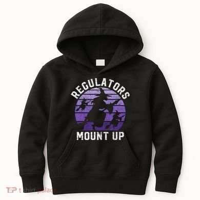 Regulators Mount Up Halloween Witch Kids Hoodie