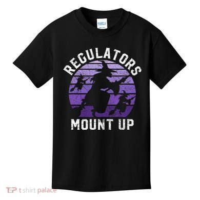 Regulators Mount Up Halloween Witch Kids T-Shirt