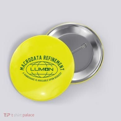 Retro Macrodata Vintage Refinet Lumon Button