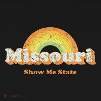 Retro Missouri Vintage 70s Rainbow T-Shirt thumb 7