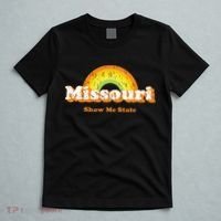 Retro Missouri Vintage 70s Rainbow T-Shirt thumb 5