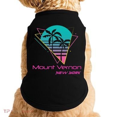 Retro Mount Vernon New York Doggie Tank