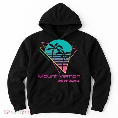Retro Mount Vernon New York Hoodie