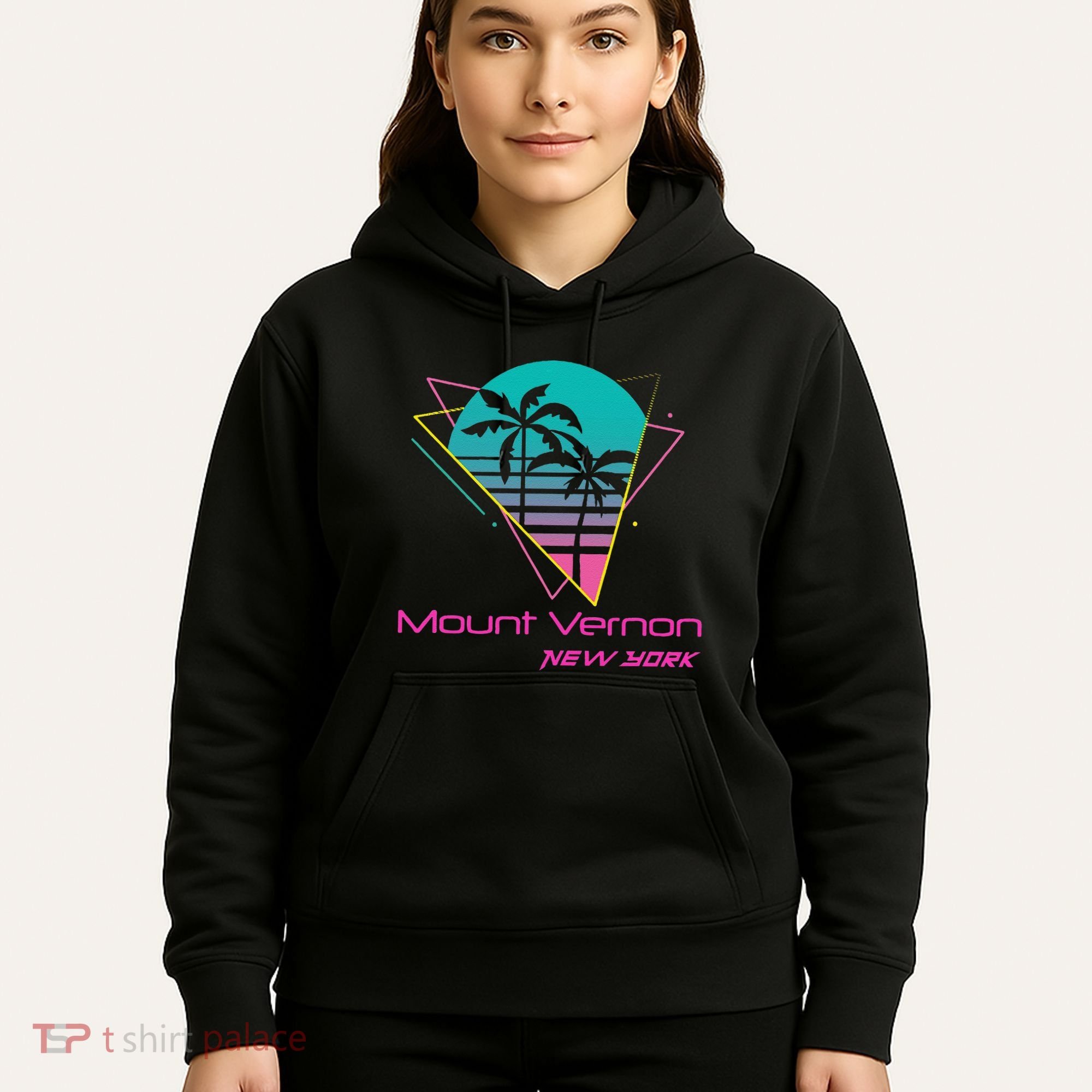 Retro Mount Vernon New York Hoodie