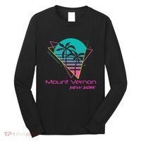 Retro Mount Vernon New York Long Sleeve Shirt thumb 0