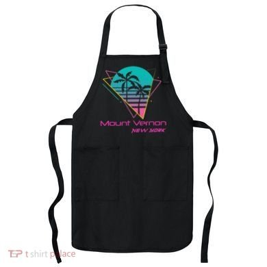 Retro Mount Vernon New York Apron