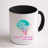 Retro Mount Vernon New York Coffee Mug thumb 1