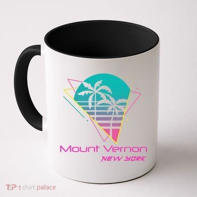 Retro Mount Vernon New York Coffee Mug