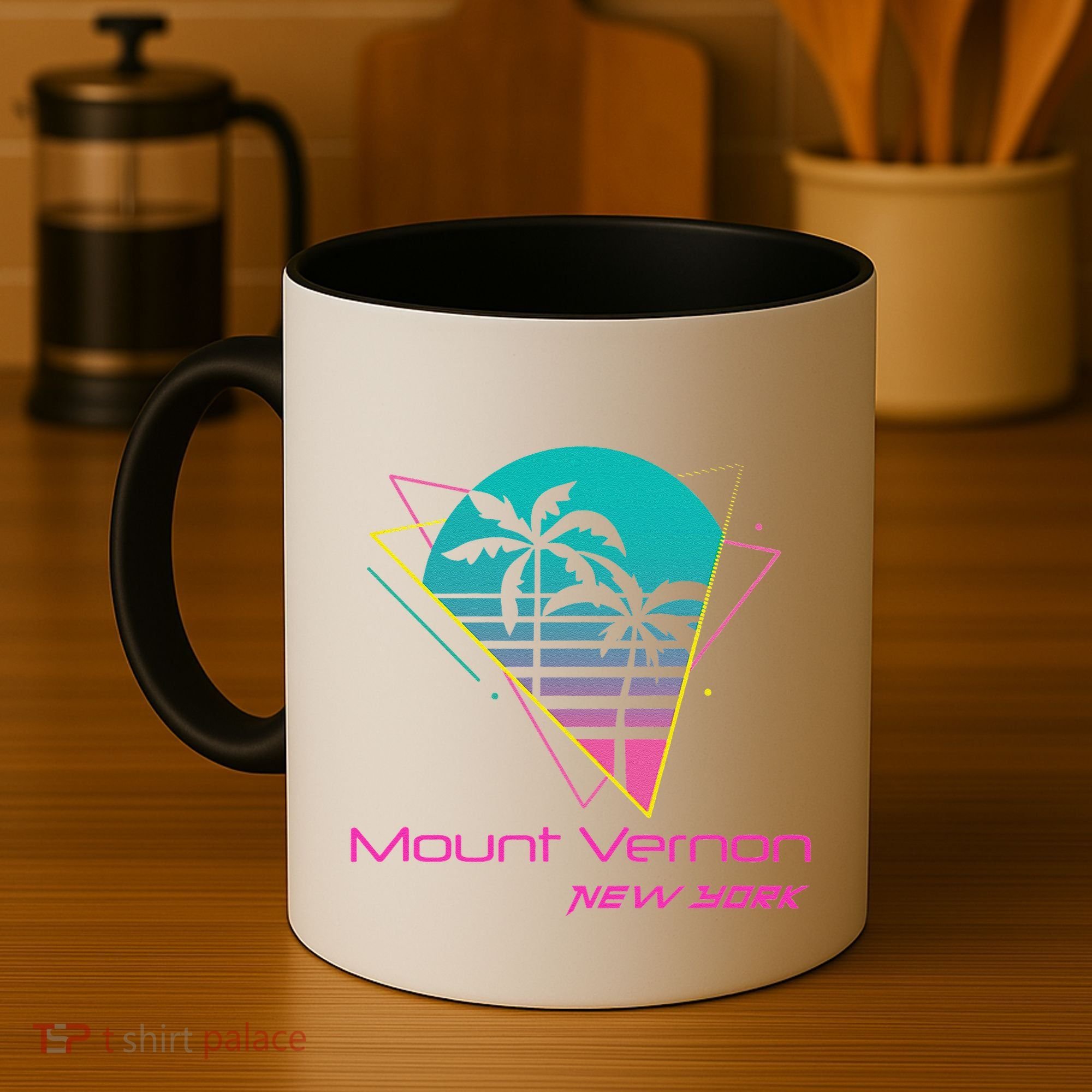 Retro Mount Vernon New York Coffee Mug