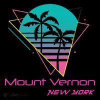 Retro Mount Vernon New York Women's Hoodie thumb 2