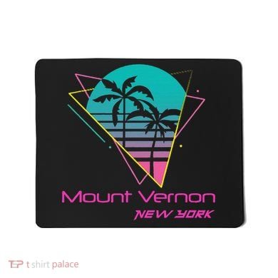 Retro Mount Vernon New York Mousepad