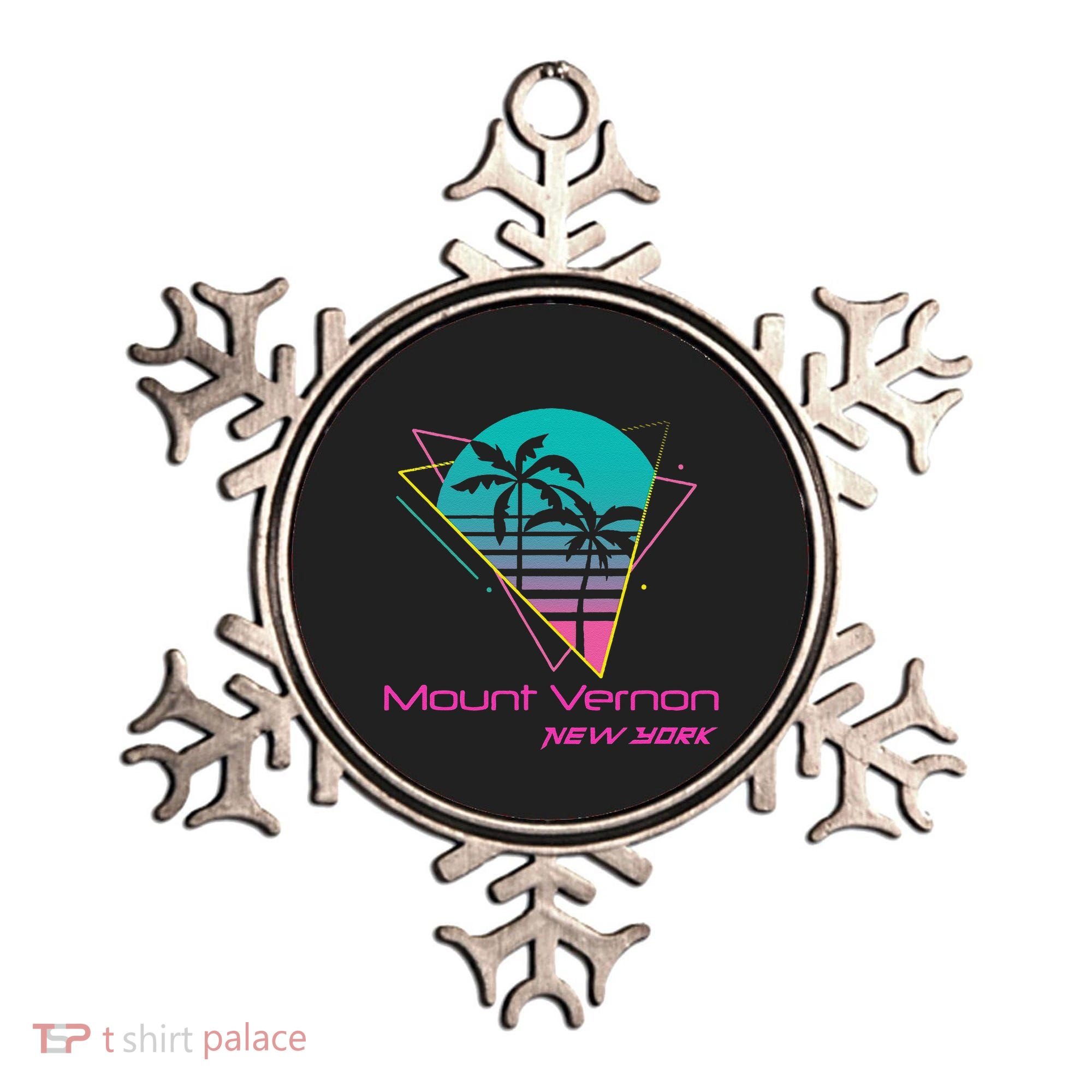 Retro Mount Vernon New York Ornament
