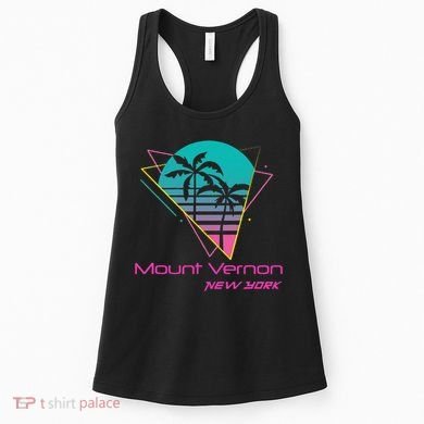 Retro Mount Vernon New York Women's Tank Top