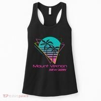 Retro Mount Vernon New York Women's Tank Top thumb 0