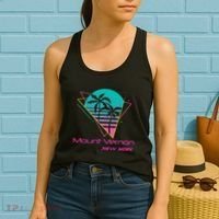 Retro Mount Vernon New York Women's Tank Top thumb 2