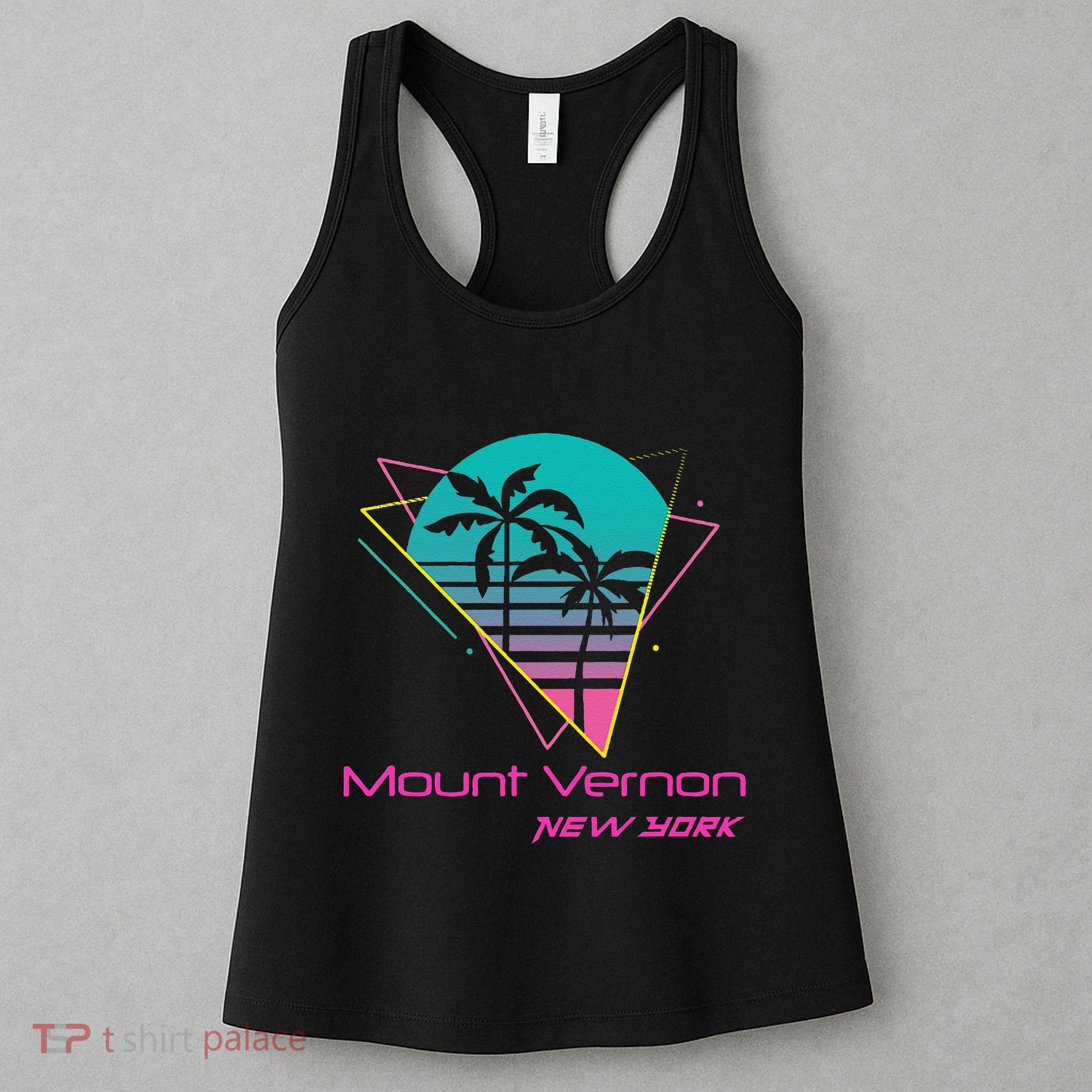 Retro Mount Vernon New York Women's Tank Top