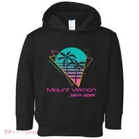 Retro Mount Vernon New York Toddler Hoodie thumb 0
