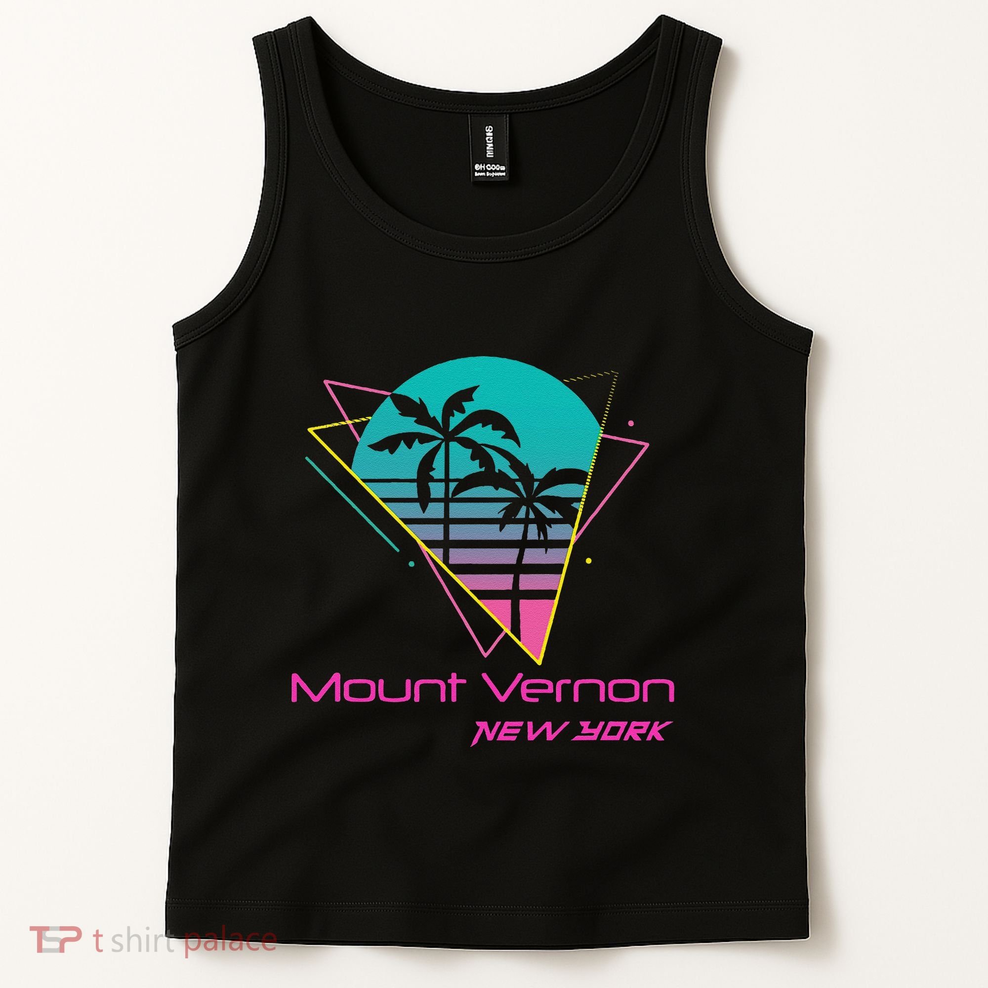 Retro Mount Vernon New York Tank Top